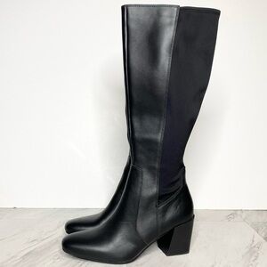 Blondo Skara Black Leather Tall Boot 8M